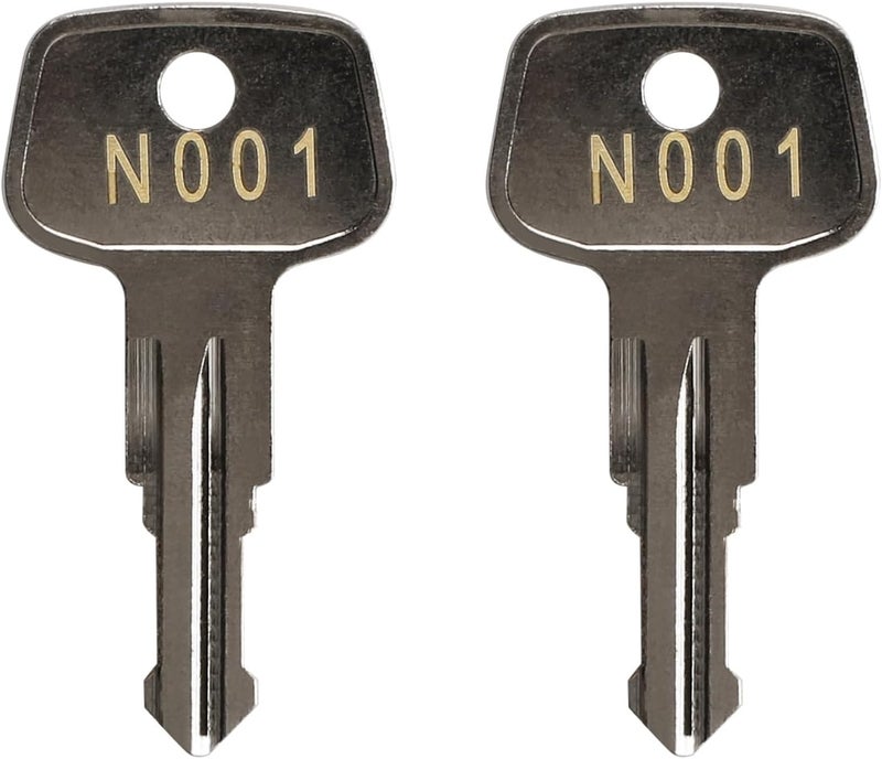 VIDABTE N001 Thule Key Replacement,Thule Car Rack Replacement Key for Roof Racks,Carriers,Crossbars[Code N001] - Image 1